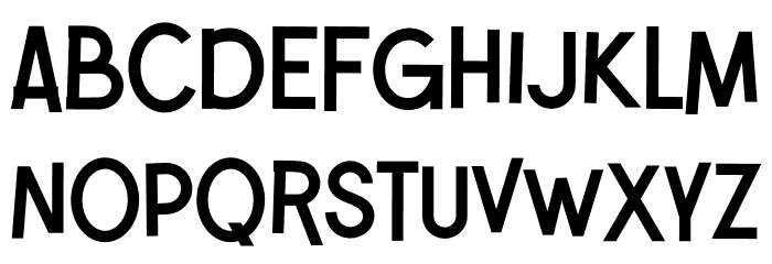 Normies Schriftart Groß