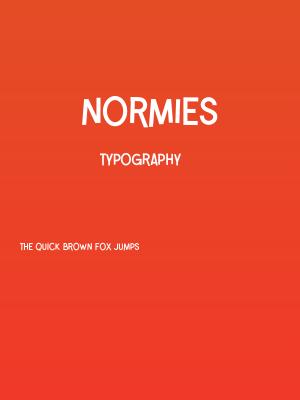 Normies Poster
