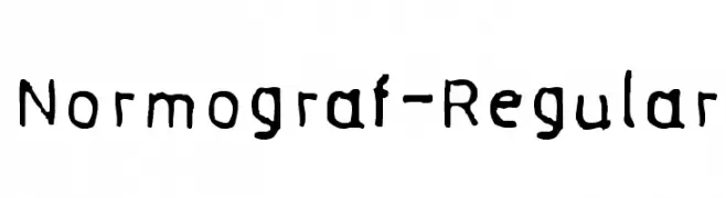 Normograf-Regular  Fuentes Gratis Descargar