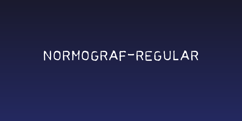 Normograf-Regular Social Header