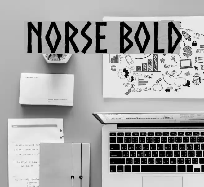 Norse Bold Font examples