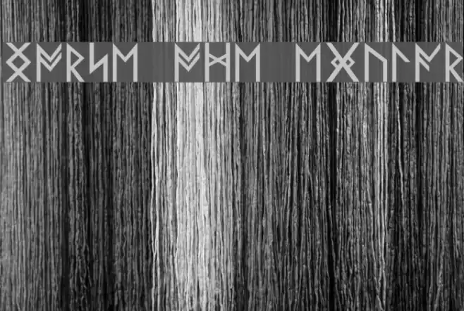 Norse Code Regular Font examples