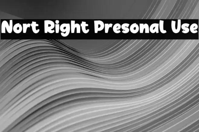Nort Right Presonal Use Example 2