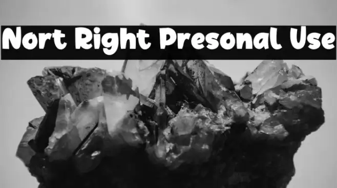 Nort Right Presonal Use Example 3