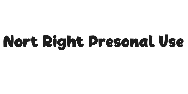 Nort Right Presonal Use Logo