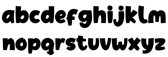 Nort Right Presonal Use Font LOWERCASE