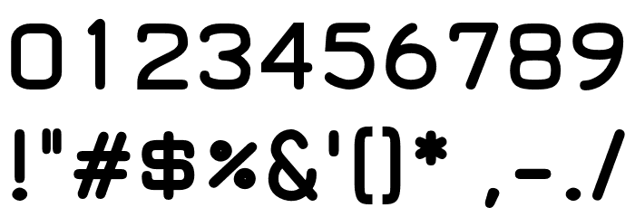 Nortar-Bold Font OTHER CHARS