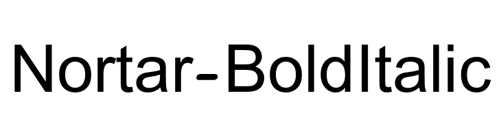 Nortar-BoldItalic  Скачать бесплатные шрифты