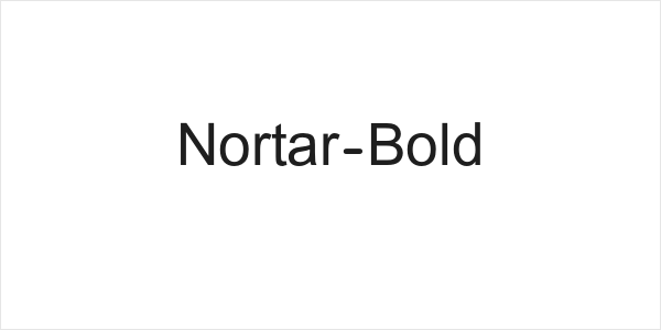 Nortar-Bold Logo