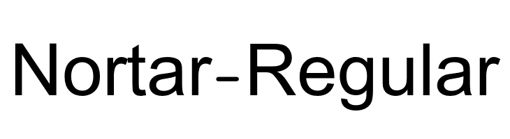 Nortar-Regular  नि: शुल्क फ़ॉन्ट्स डाउनलोड