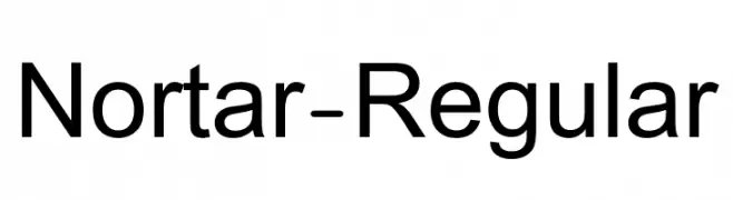 Nortar-Regular  تنزيل الخطوط