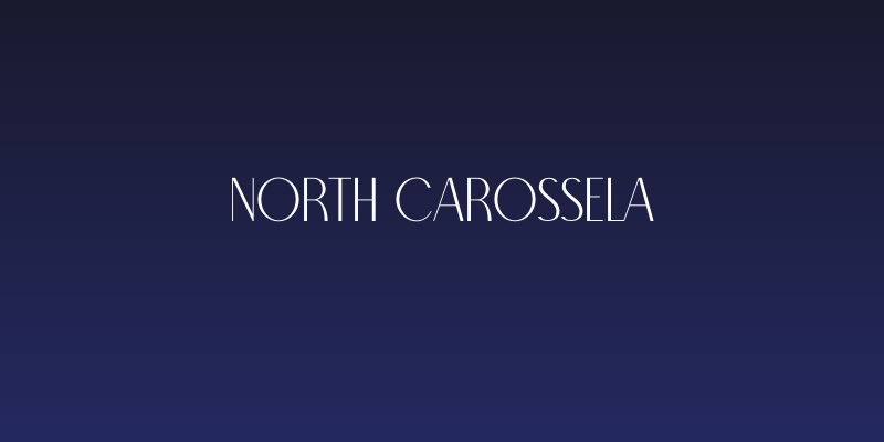 North Carossela Social Header