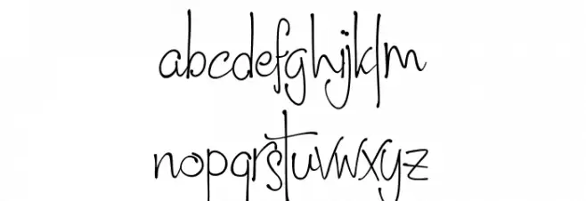 North City 字体 小写