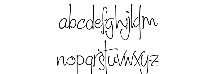 North City Font LOWERCASE