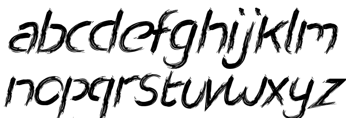 North Djakarta Font LOWERCASE
