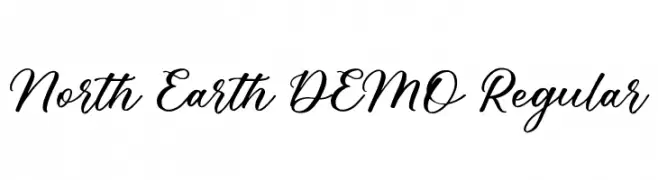 North Earth DEMO Regular  Descarca Fonturi Gratis