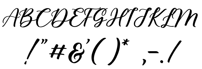 North Earth DEMO Regular Font OTHER CHARS