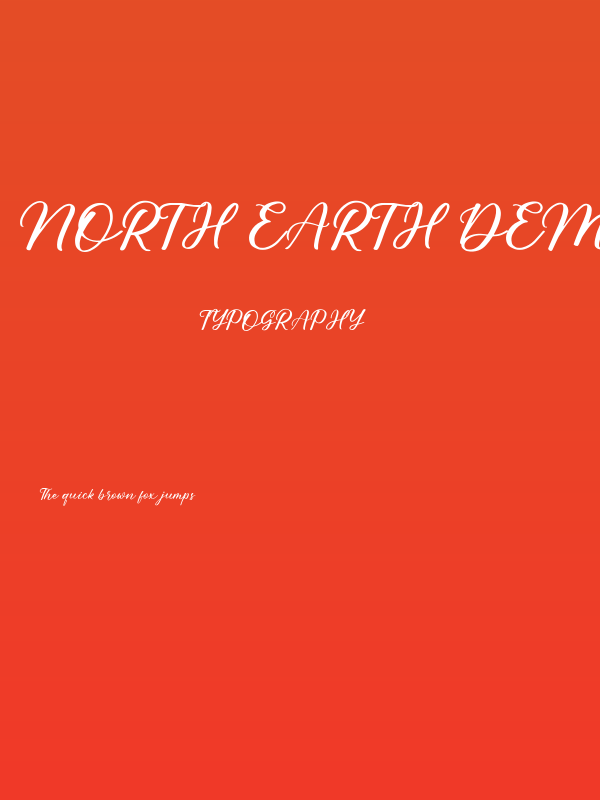 North Earth DEMO Regular Poster