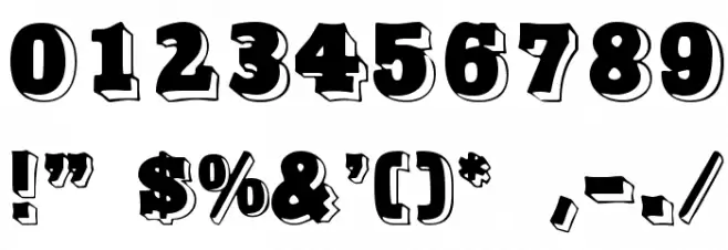 North Face Font OTHER CHARS