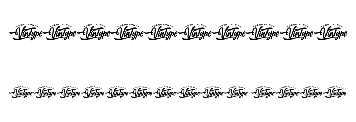 North Glamour Demo Font OTHER CHARS
