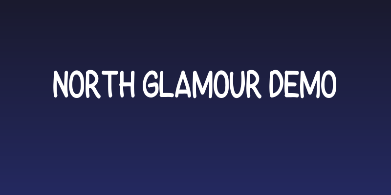 North Glamour Demo Social Header
