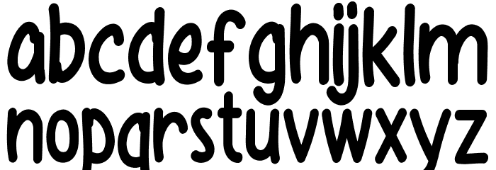 North Glamour Demo Font LOWERCASE