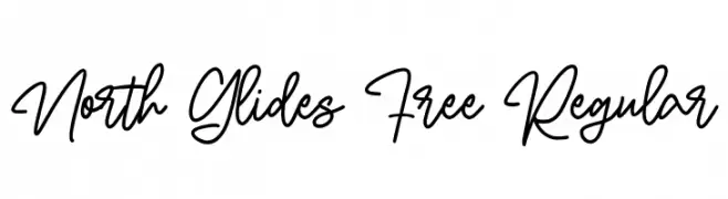 North Glides Free Regular  تنزيل الخطوط
