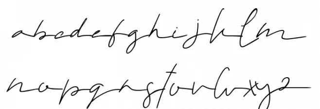 North Grenada Regular Font LOWERCASE