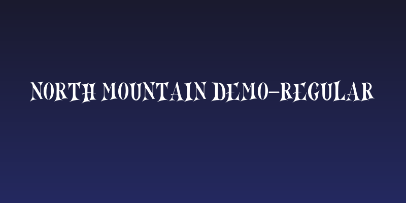 North Mountain DEMO-Regular Social Header