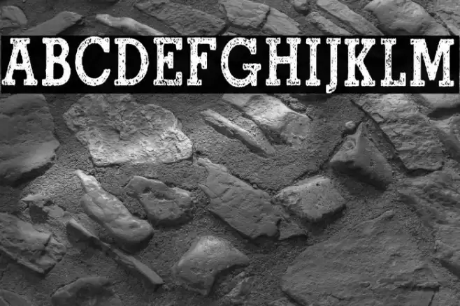 North Shore Personal Use Regular Font examples