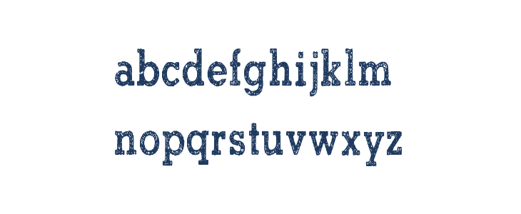 North Shore Personal Use Regular Lowercase