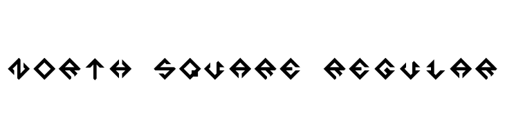 North Square Regular  Frei Schriftart Herunterladen