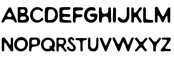 North Way Font LOWERCASE