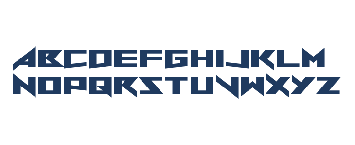 North to South Lowercase