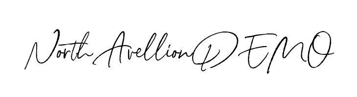NorthAvellionDEMO  font caratteri gratis