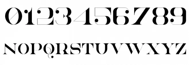 NorthEast Font OTHER CHARS