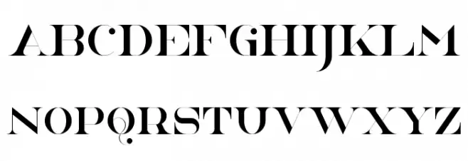 NorthEast Schriftart Groß