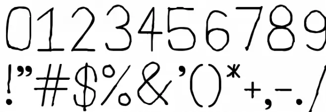 Northampton Font OTHER CHARS