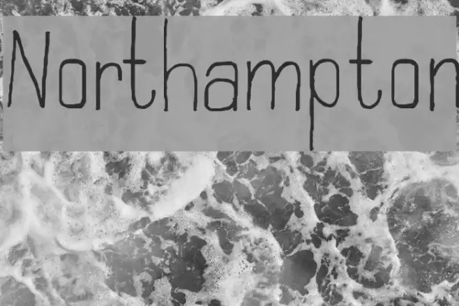 Northampton Font examples