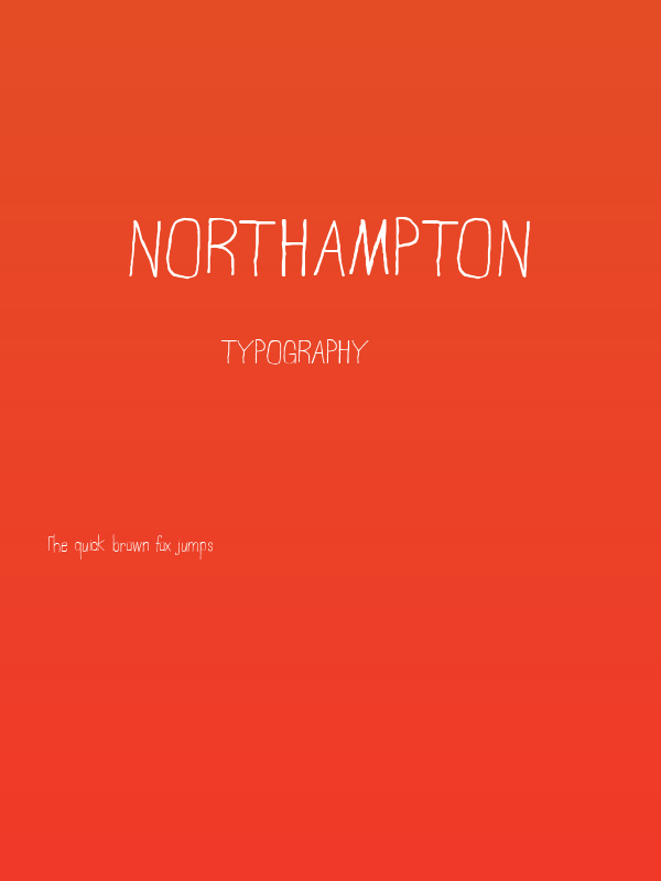 Northampton Poster