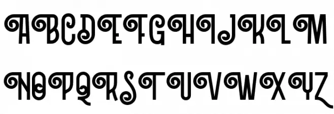 Northern Demo Version फ़ॉन्ट अपरकेस