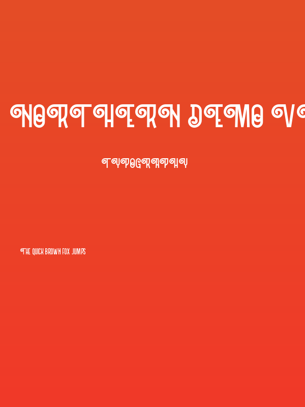 Northern Demo Version Poster