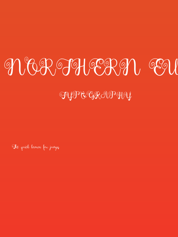 Northern Europe Poster