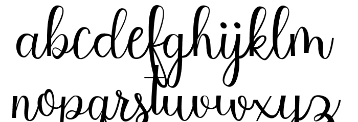 Northern Europe Font LOWERCASE