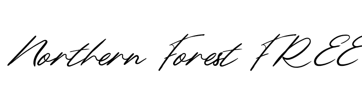 Northern Forest FREE  les polices de caractères gratuit tlcharger