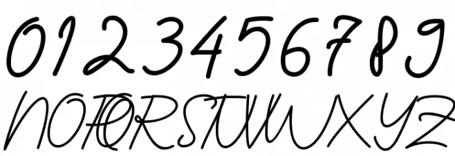 Northern Side - Personal Use Font OTHER CHARS