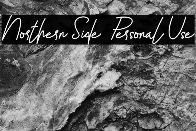 Northern Side - Personal Use Font examples