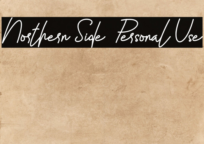 Northern Side - Personal Use Example 3