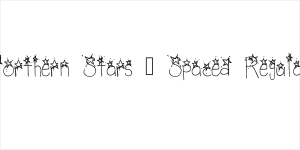 Northern Stars _ Spaced Regular Logo