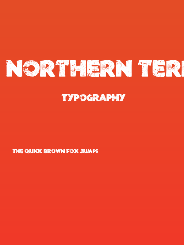 Northern Territories Poster